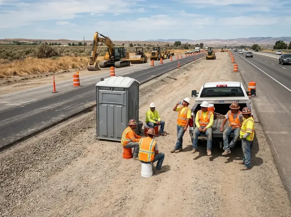 highway-road-construction-crew-007 — frequently asked questions, Porta Potty and Restroom Rentals in Vero Beach South, FL